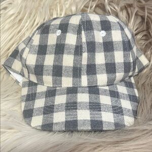 Stylish Plaid Baseball Hat